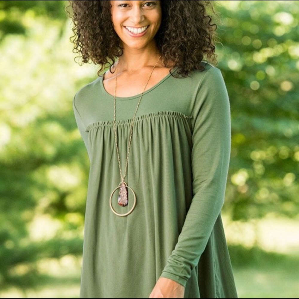Matilda Jane Long Sleeve Baby Doll Top